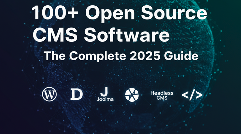 Open source CMS software collection